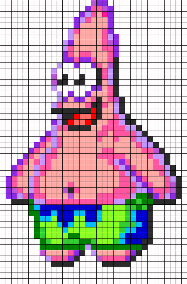 40 Cool Perler Bead Patterns