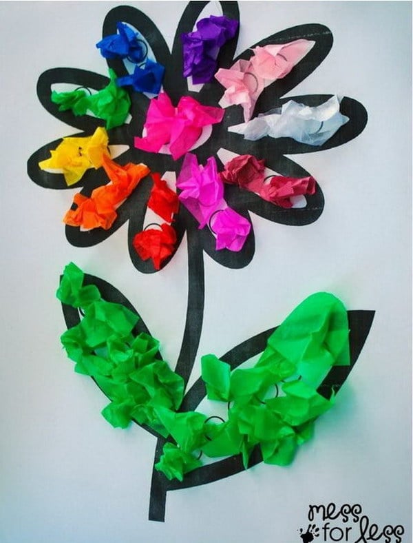 Create These Easy Tissue Paper Crafts And Have Fun With Your Kids