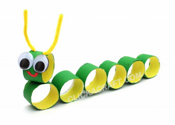 19 caterpillar kid craft 