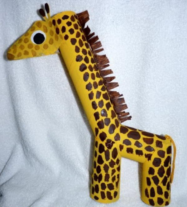 45 giraffe kid craft 