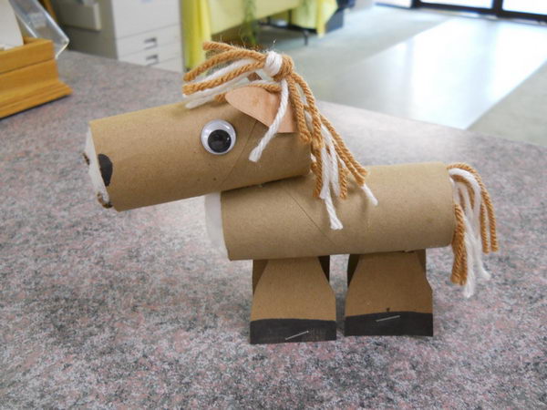 56 homemade horse kid craft 