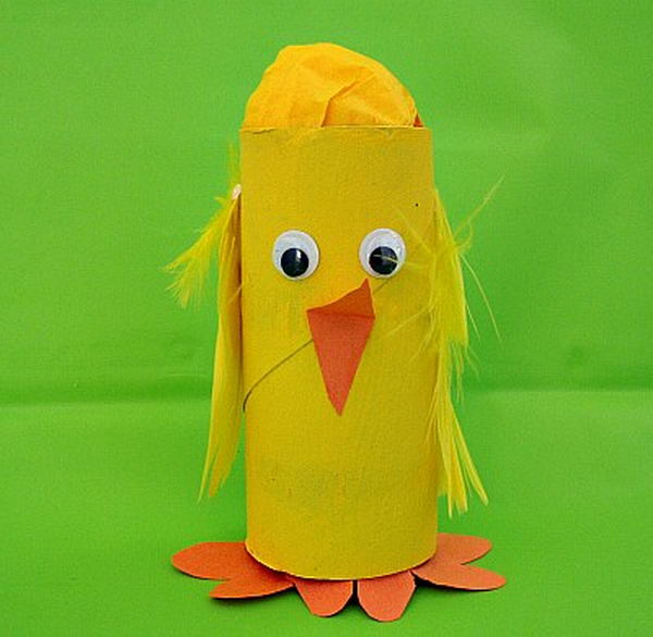 9 easter chick craft 