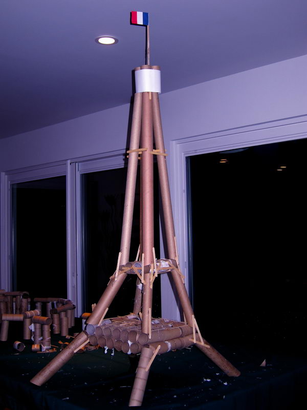 10 cardboard tube tower craft 