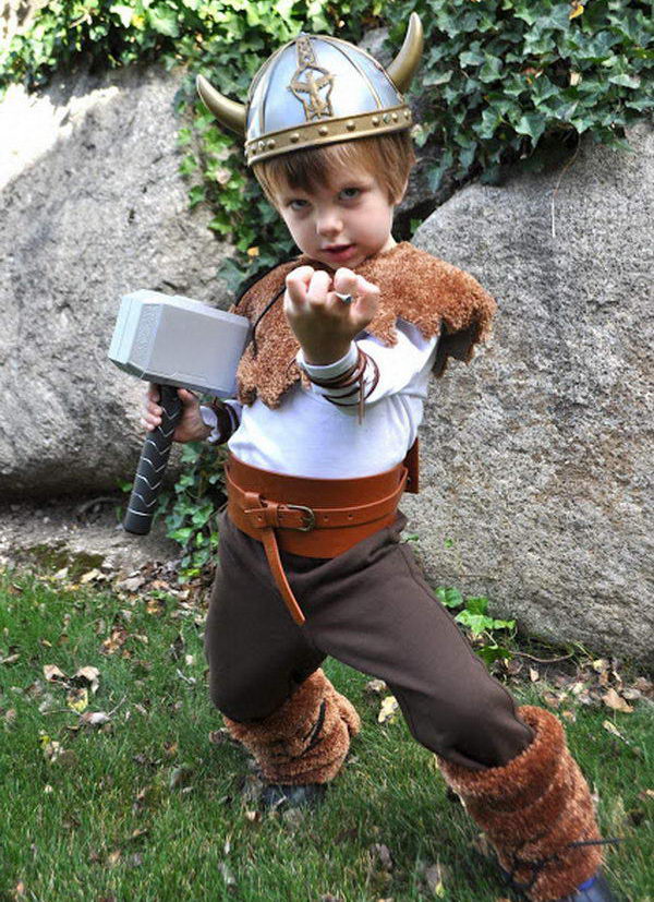 14 viking kid costume idea 