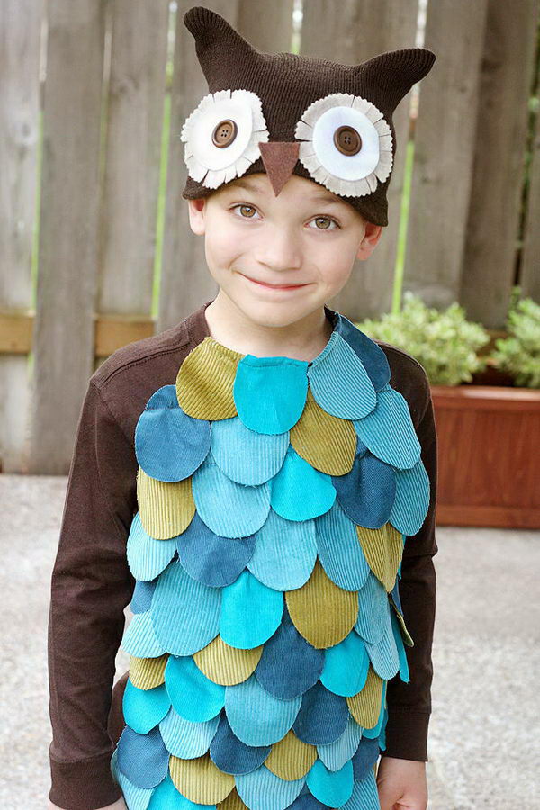 18 owl kid costume idea 