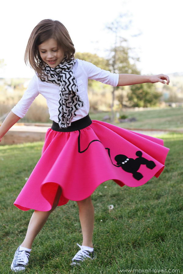 51 easy pink poodle skirt 
