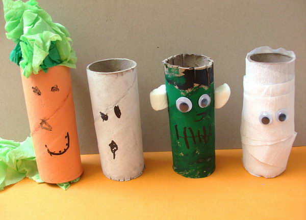 20 toilet paper roll crafts for halloween 