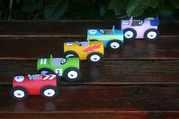 13 diy race cars craft 