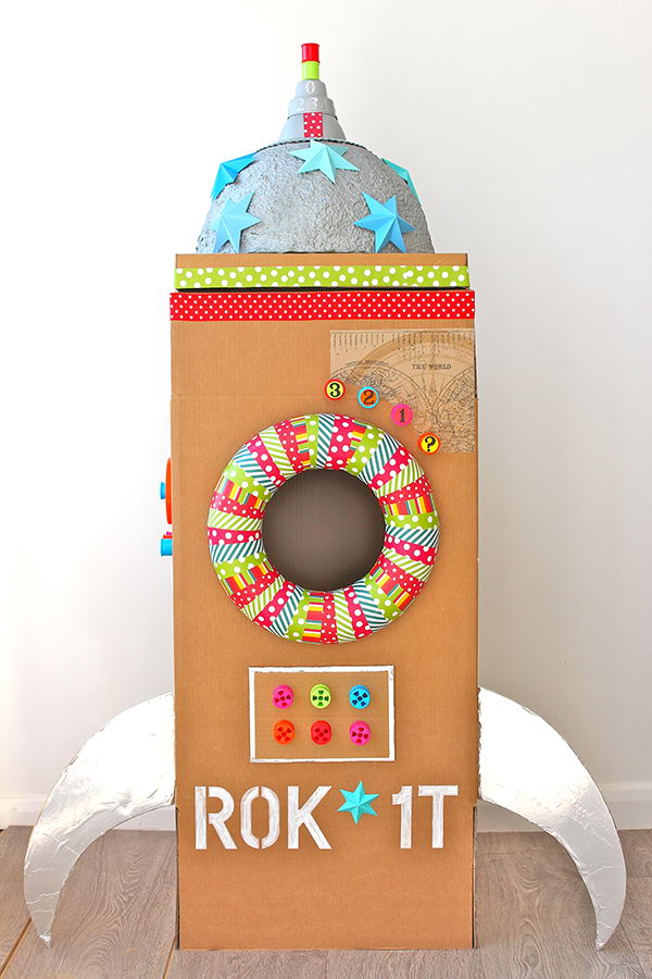 30 Creative DIY Cardboard Playhouse Ideas