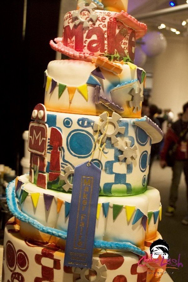 Rube Goldberg Cake Idea, 