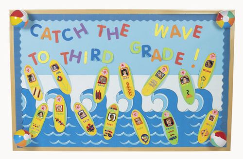 Waves of Fun Bulletin Board. 