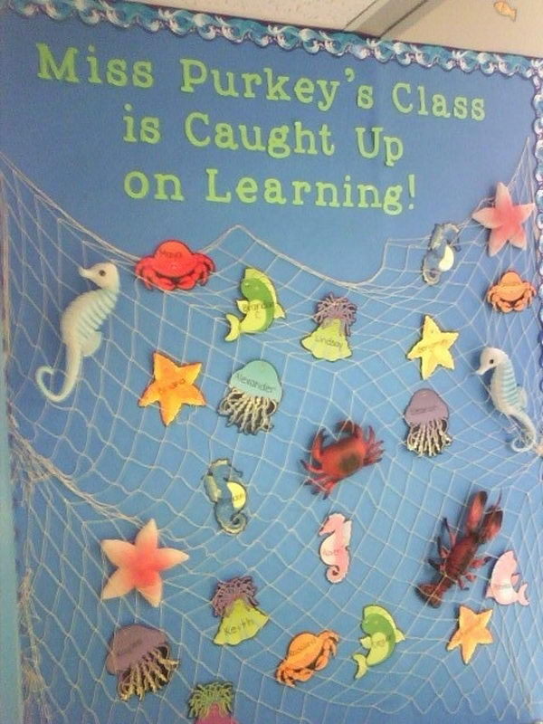 Under the Sea Bulletin Board. 