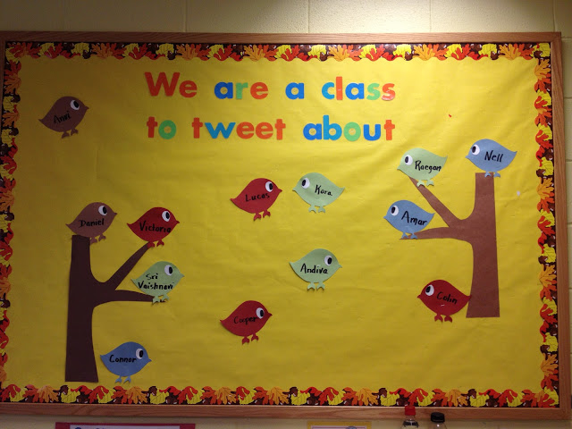 Welcome Back Bulletin Boards For Preschool. What cute bulletin boards to welcome the children to our classroom. This is a great way to display the children's names and make them feel at home. 