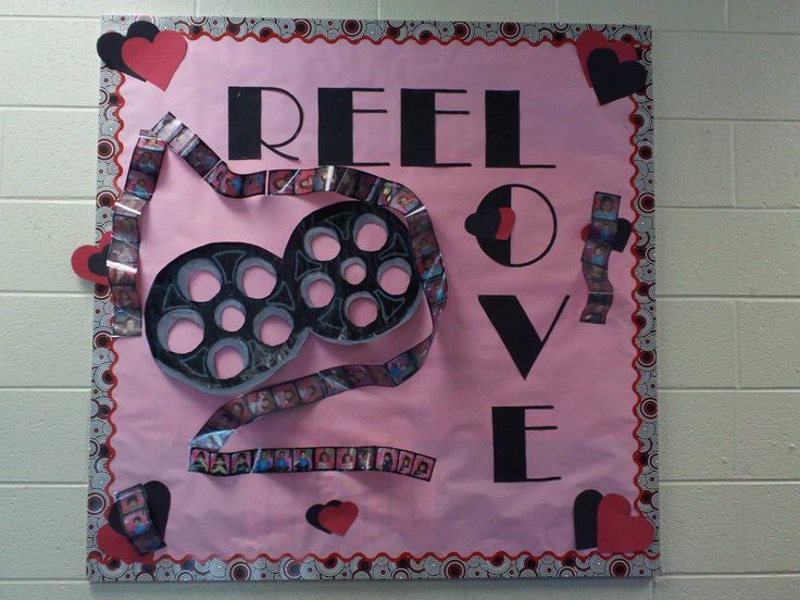 Valentine Bulletin Board. 