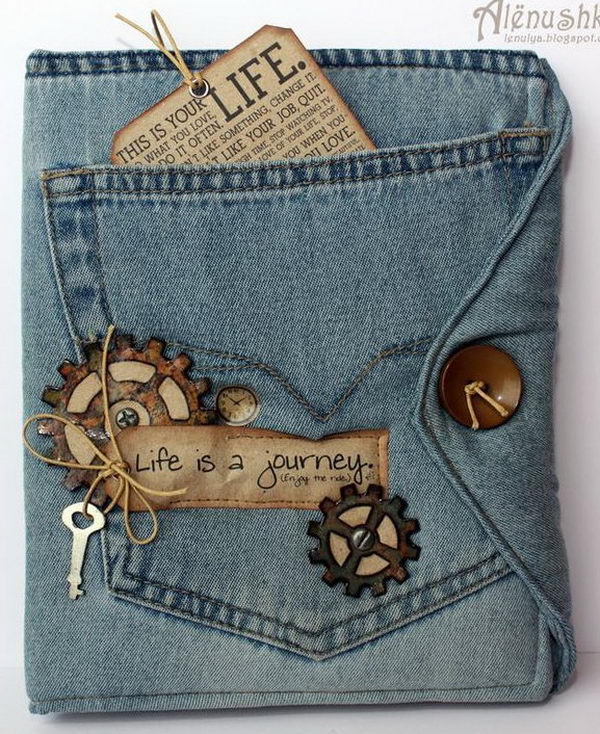 Jeans Book Cover. 