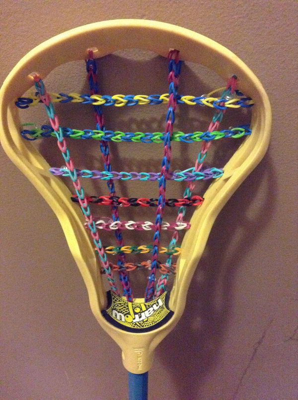 Lacrosse Stick. Rainbow Loom is a plastic loom used to weave colorful rubber bands into bracelets and charms. It is one of the top gifts for kids. 