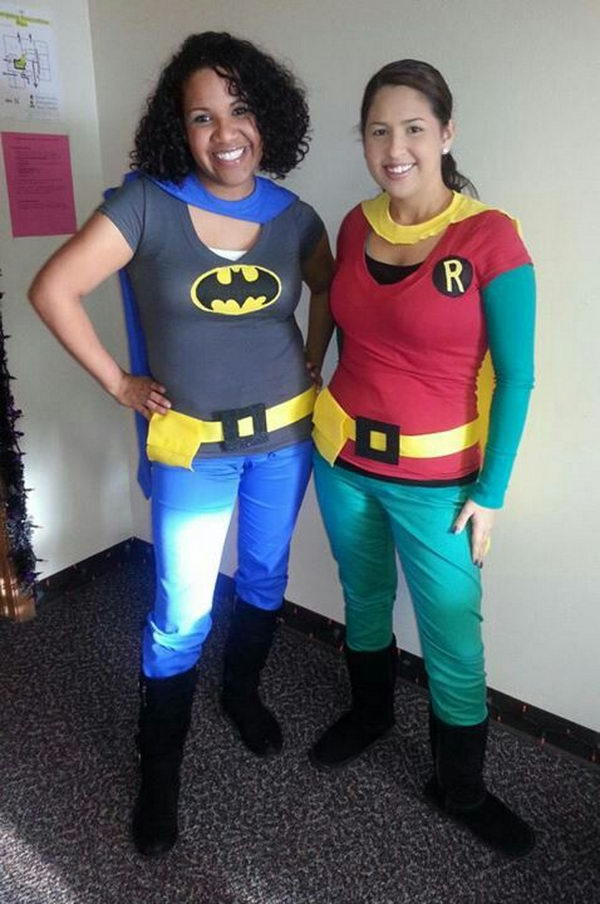 Homemade Batman and Robin Costumes. Super Cool Character Costumes. With so many cool costumes to choose from, you have no trouble dressing up as your favorite sexy idol this Halloween. 