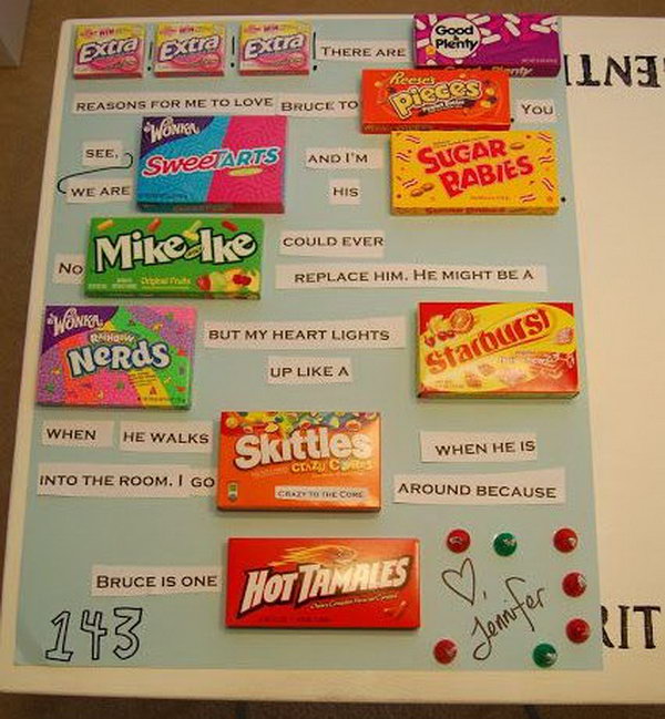 Printable Candy Bar Sayings For Employees