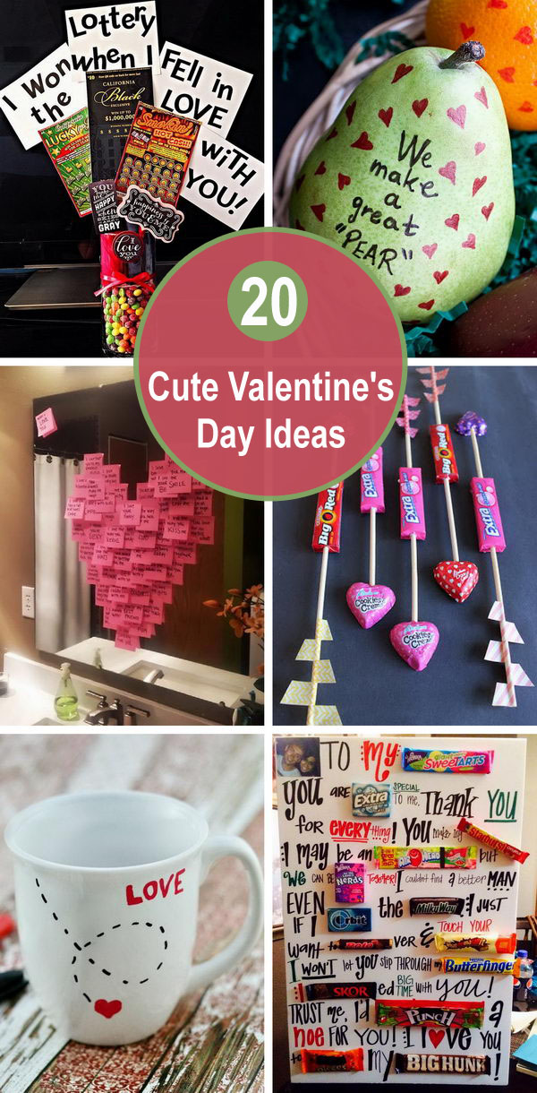20+ Cute Valentine's Day Ideas. 
