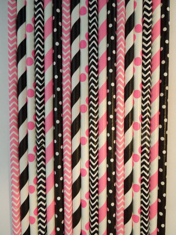 This eco friendly, biodegradable and compostable paper straw mix is super cute and is perfect for Birthday Party, Rustic Wedding, Kids' Birthday Party, or pretty much any event. You can’t ignore this fabulous paper straw mix decorations for your party. 