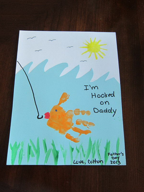 child diy fathers day card
