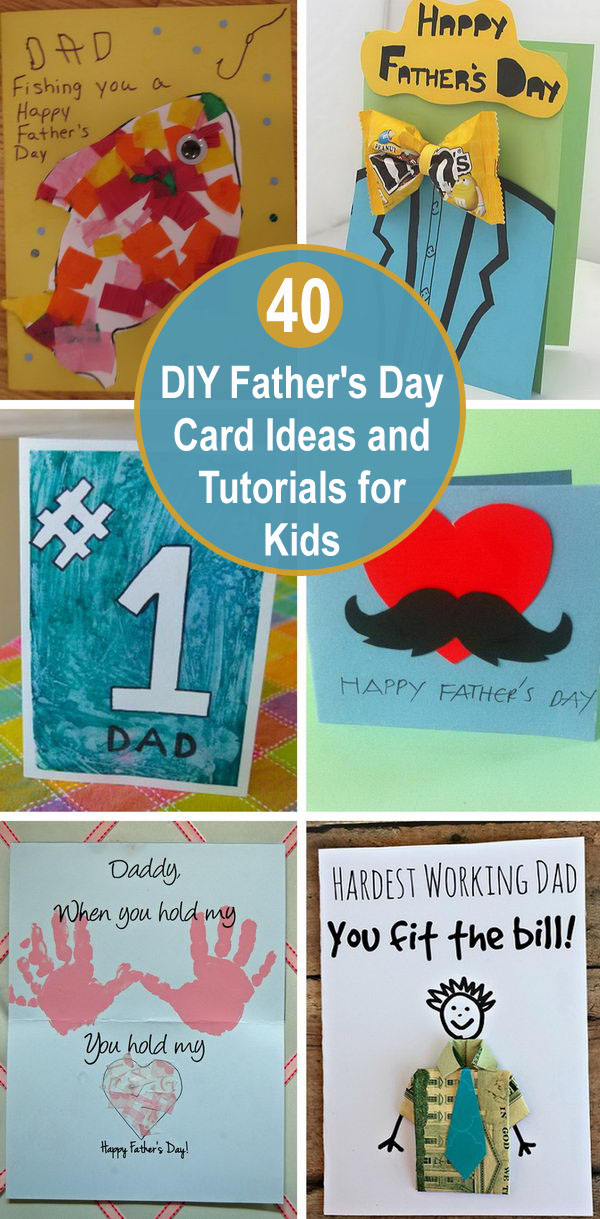 handmade father's day card ideas