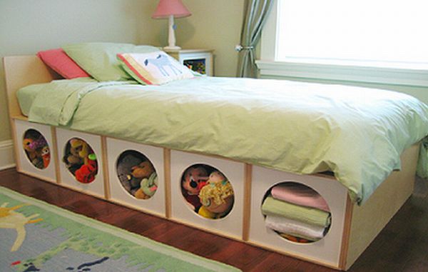 Under Bed Storage for Stuffed Toys 
