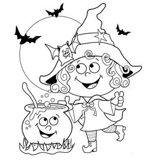 1 fun halloween coloring pages for kids 