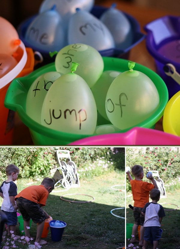 1 water balloon game for kids 