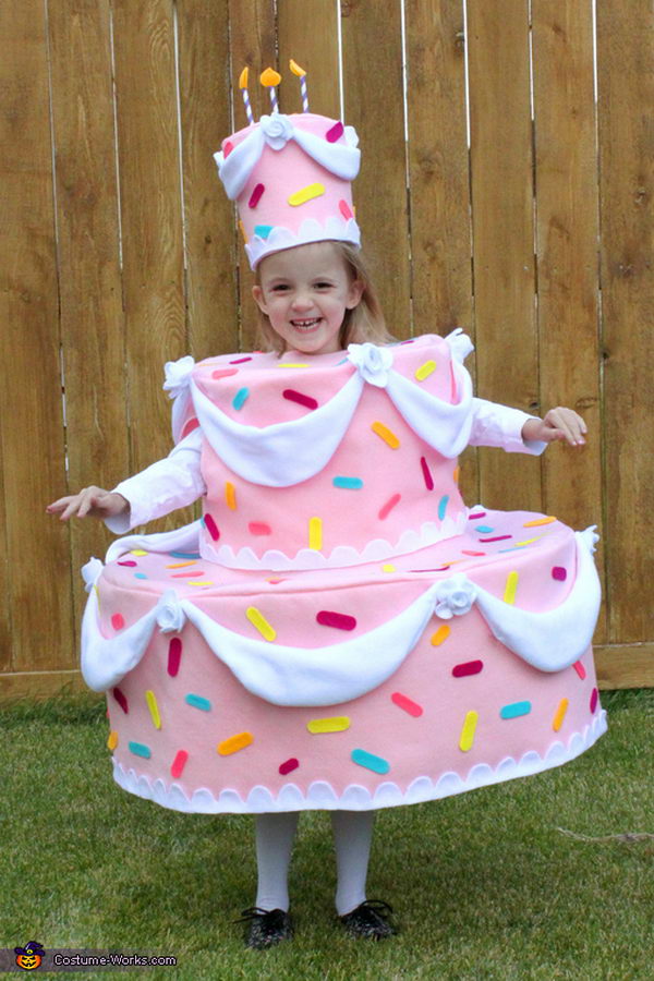 Pink Cake Costume. 