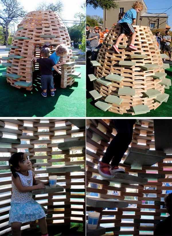 Beehive Inspired Playhouse. 