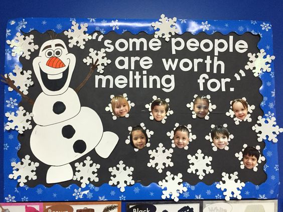 Olaf Frozen Bulletin Board. 