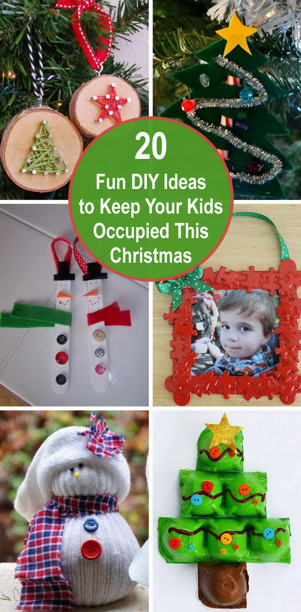 20+ Fun DIY Ideas To Keep Your Kids Occupied This Christmas