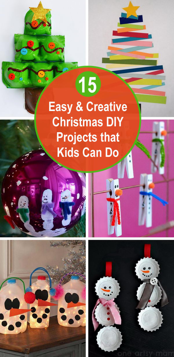 Easy & Creative Christmas DIY Projects That Kids Can Do 2022