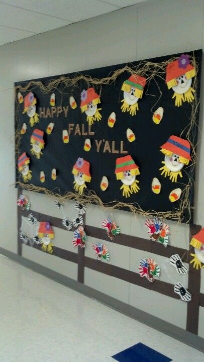 Addorable Fall Bulletin Board. 