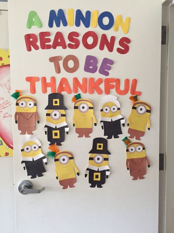 A Minion Reasons To Be Thankful. 