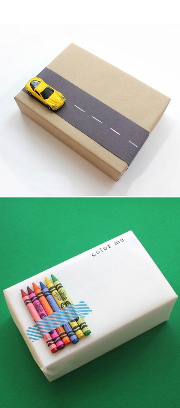 Cute and Creative Toy Gift Wrap. 