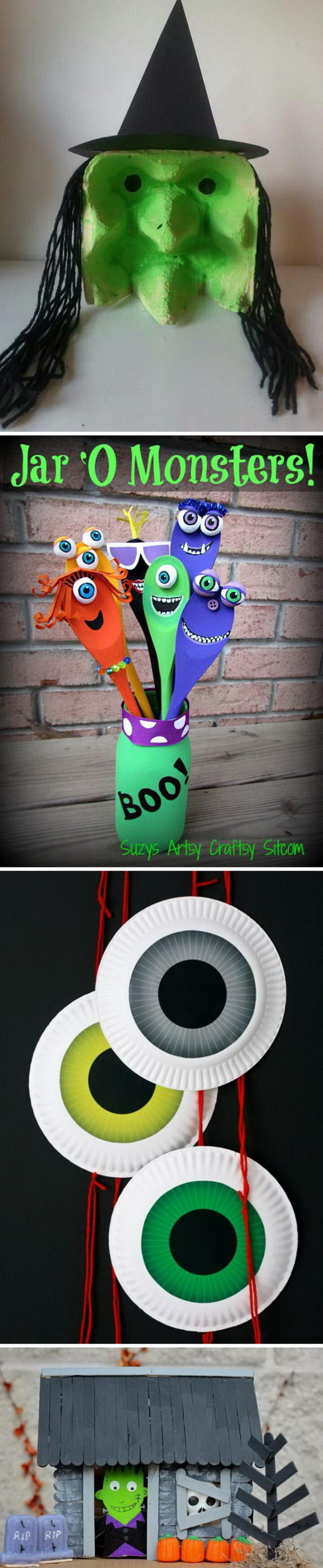 Fun and Easy Halloween Crafts For Your Kids! 
