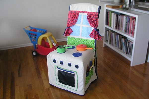 Kids Kitchen Slipcover. See more instructions 