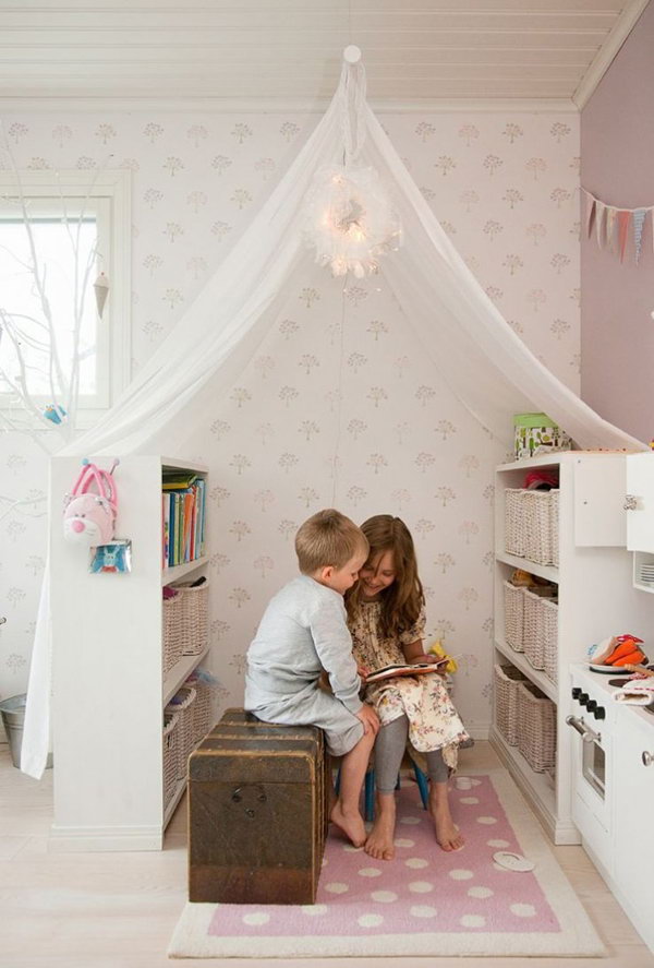 Fantastic Reading Nook For Kids 