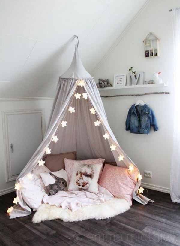 Twinkle Twinkle Little Star for Cutest Kid's Reading Nook 