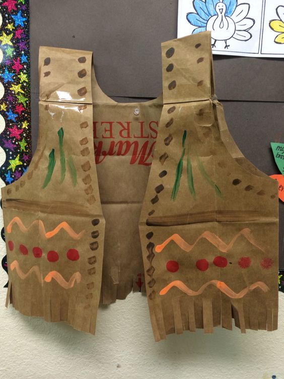 paper bag vest pattern