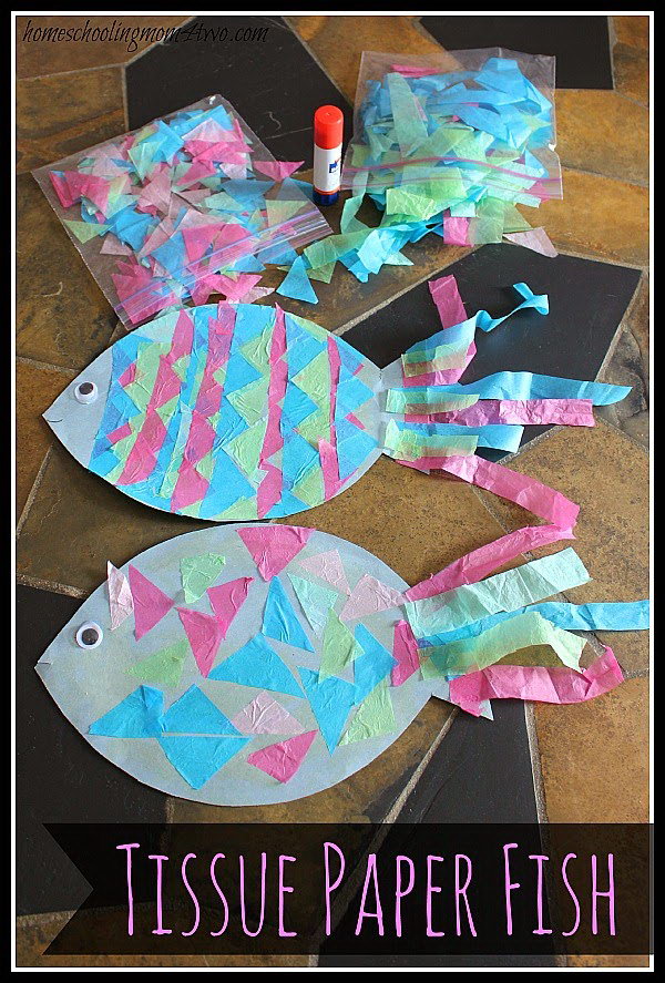 Create These Easy Tissue Paper  Crafts  and Have Fun with 