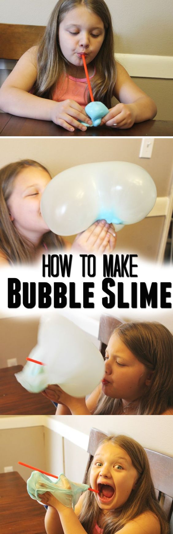Easy Bubble Slime Recipe. 