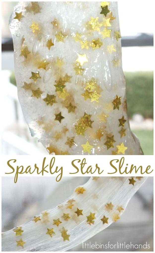 Star Confetti Slime. 