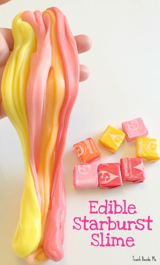 Edible Slime Made From Starburst Candy. 