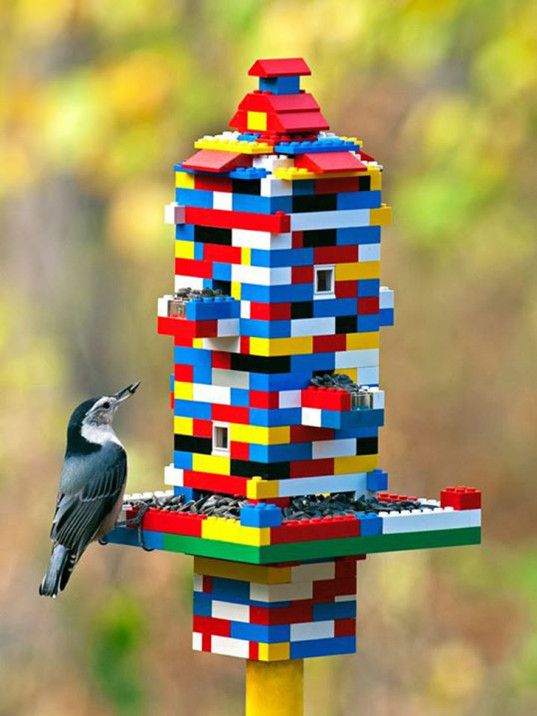 Lego Bird Feeder. 
