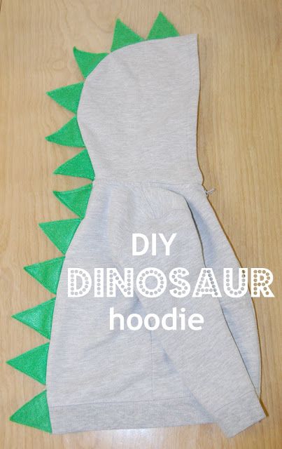 Dinosaur Hoodie Sweatshirt. 