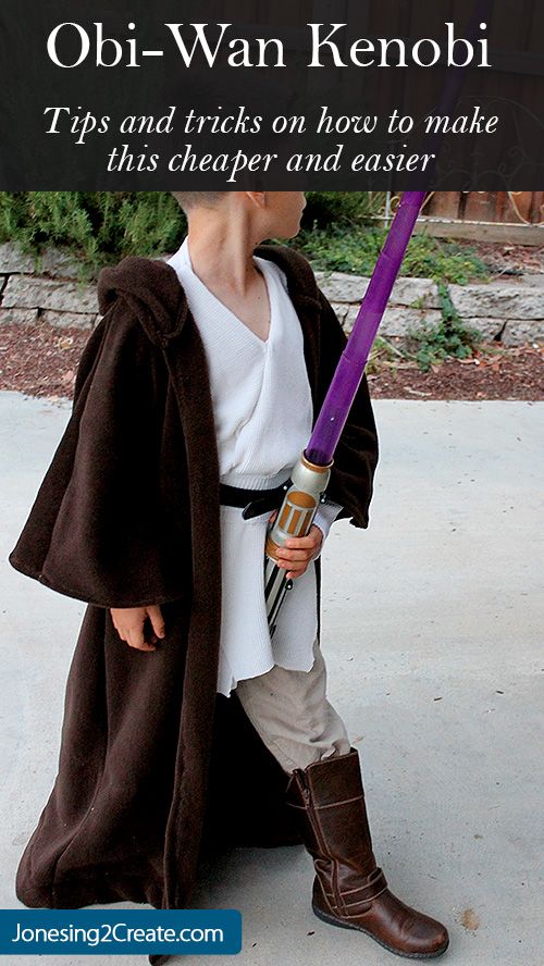 Jedi Obi Wan Kenobi Costume. 