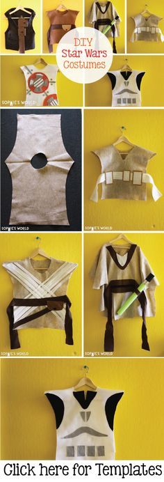 No Sew Star Wars Costume. 